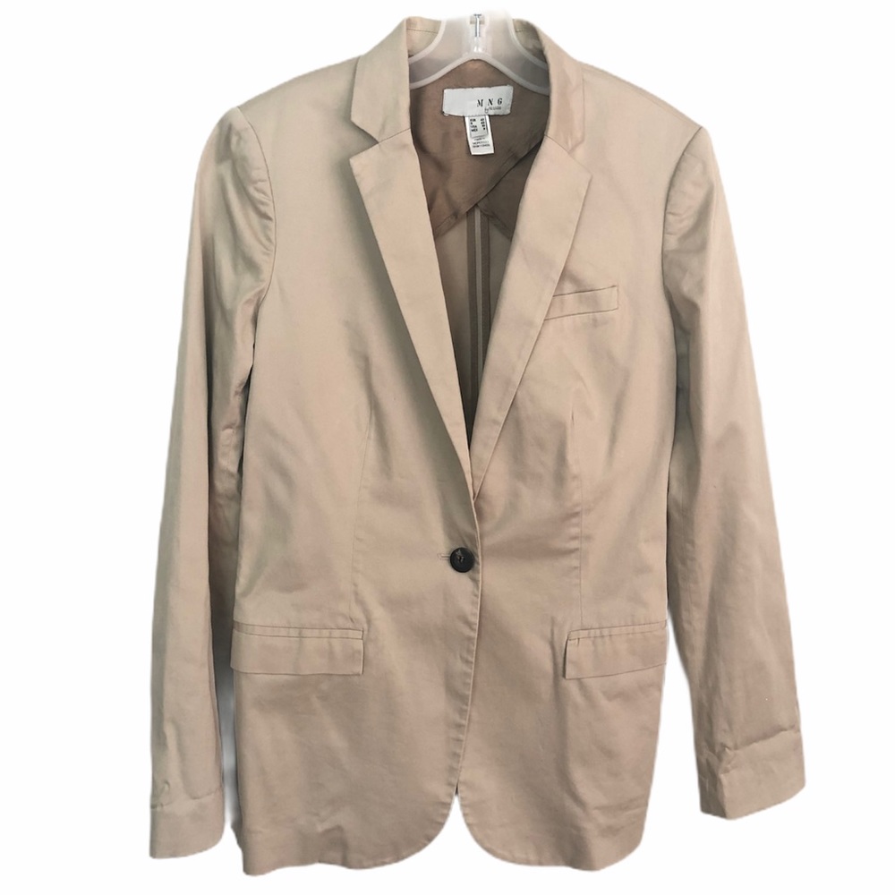 MNG Mango Single Button Blazer Jacket
